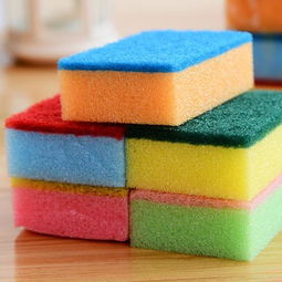 廠家直銷特價(jià)批發(fā)海綿百潔布 高效洗碗利器，2元店優(yōu)質(zhì)貨源